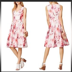 Carmen Marc Valvo Rose Notes Dress